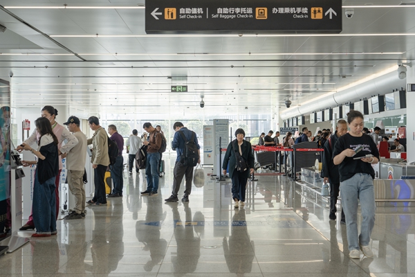 綿陽機場“五·一”運輸旅客近5萬人次同比增長25.76%